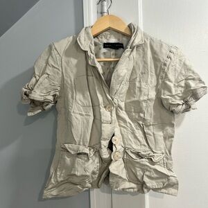 Larry Levine Women's Beige Blazer